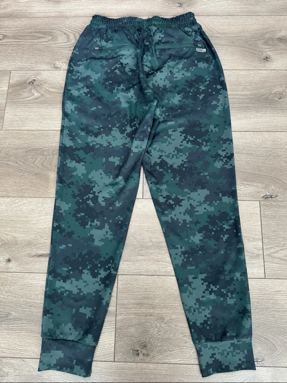 Barbell Apparel Ultralight Jogger Pants Green Digital‎ Camo Size Small